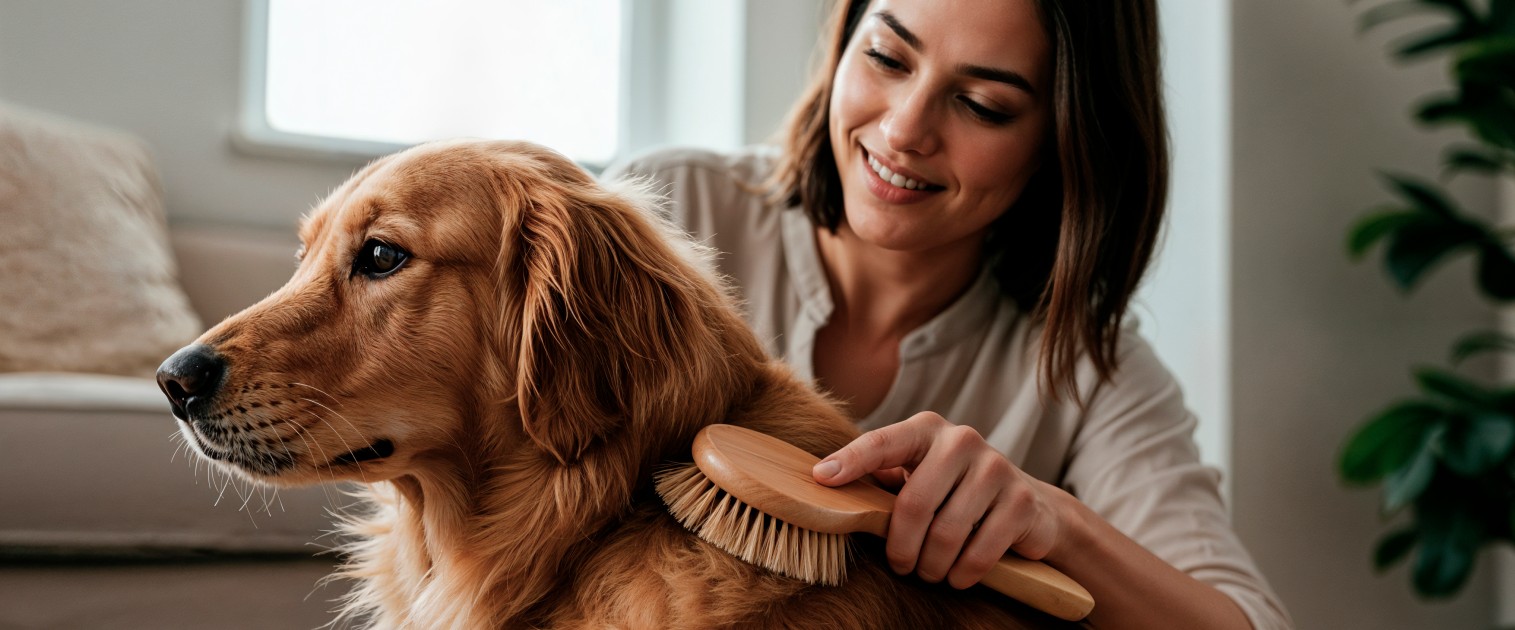 Cuidado del pelo del perro