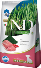 N&D Natural And Delicious Spirulina Canine Puppy Mini Cerdo 2kg