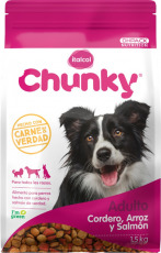 Chunky Adultos Cordero Arroz y Salmón 12kg