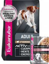 Comida para Perro Adulto Raza mediana Cordero + Alimento húmedo 