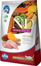 N&D Natural And Delicious Tropical Adult Cat Castrados Frango 1.5kg