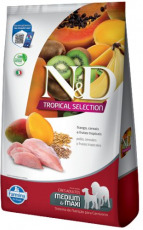 N&D Natural And Delicious Tropical Canine Frango Adult Medium & Maxi  10.1kg