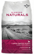 Diamond Naturals Cachorro Raza Grande 40lb