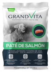 Alimento Húmedo para perro Grand Vita Paté Salmón