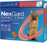 Antipulgas para perros Nexgard Spectra para perros entre 30kg y 60kg