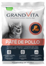 Alimento Húmedo para Gato Grand Vita Paté Pollo