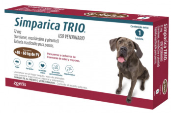Simparica Trio - 40 Kg a 60 kg