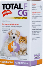 Desparasitante Interno Total F CG Suspensión Oral para Perros y Gatos