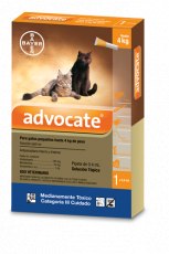 Antipulgas Advocate Para Gatos 1 pipeta x 0,4 ml - 4kg