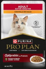 Purina Pro Plan Alimento Húmedo Gato Adulto - Pollo en Salsa 85g - Purina Pro Plan Alimento Húmedo Gato Pollo 85
