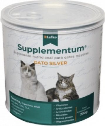 Lefko Supplementum Gatos Silver - 200g Para Gato