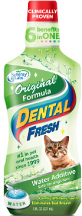 Enjuague Bucal para Gatos Dental Fresh Original 8 oz Enjuague Bucal para Gatos Dental Fresh Original