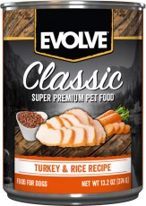 Evolve Pavo Lata para Perros