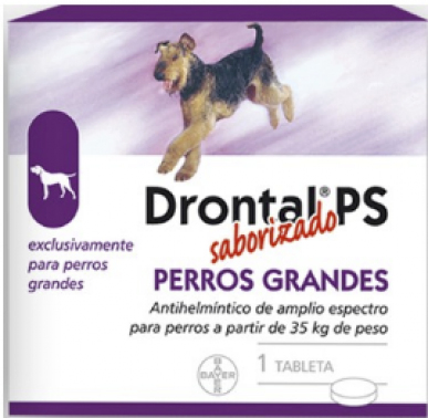 Desparasitante para Perros Drontal PS - Perros Grandes Desparasitante para Perros Drontal PS - Perros Grandes