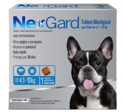 Antipulgas Nexgard Masticable M - 4.1kg a 10kg
