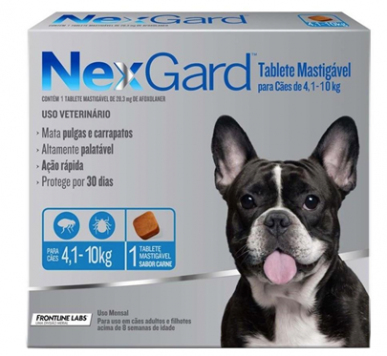 Antipulgas Nexgard Masticable M - 4.1kg a 10kg Nexgard Antipulgas para perros de 4kg a 10kg