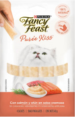 Fancy Feast Purée Kiss Salmón & Atún - 4 Tubos