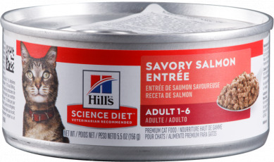 Hill's Science Diet Alimento húmedo Salmon para gato - 155g