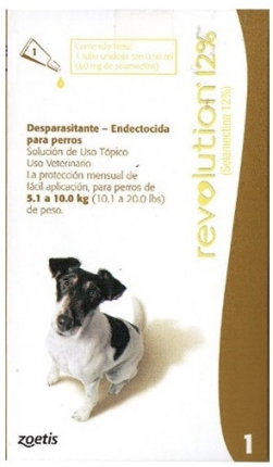 Antipulgas para Perros Revolution para Perros de 5kg a 10kg  Antipulgas para Perros Revolution para Perros de 5kg a 10kg