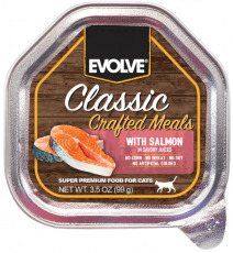 Evolve Classic Crafted Meals Receta con Salmón