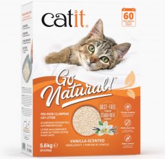 Arena Natural para Gatos Catit Go Natural - Vainilla