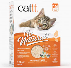 Arena Natural para Gatos Catit Go Natural - Vainilla