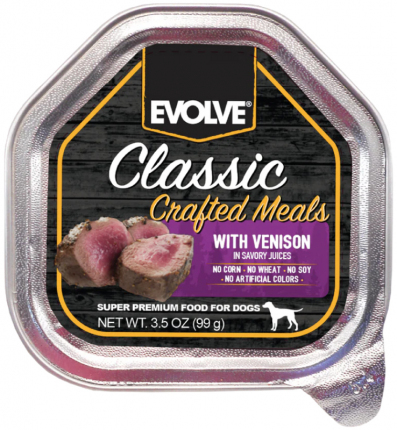 Evolve Classic Crafted Meals Receta de Venado Venado