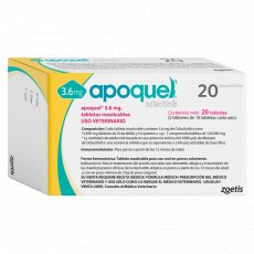Apoquel para Perros 3,6 mg – 20 Tabletas Masticables