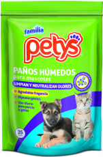 Paños Húmedos Fragancia Petys