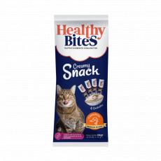 Snack Cremoso para Gato Healthy Bites - Camaron 4 unidades