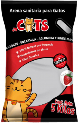 Arena JvCats Olor a Fresa Arena JvCats Olor a Fresa