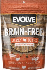 Snack Natural para Perros sin Granos de Pavo, Batata y Arándanos - 340gr