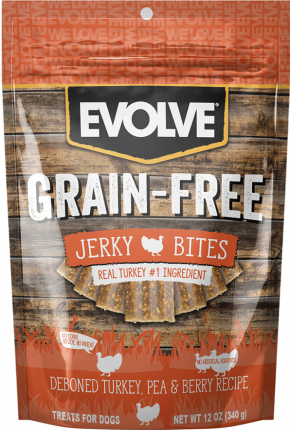 Evolve Snack Grain Free Pavo para Perro 340gr Evolve Snack Grain Free Pavo para Perro