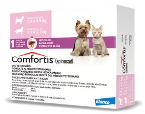 Antipulgas Comfortis Para Gatos - 140mg De 1.9 a 2.7kg