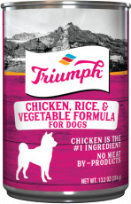 Triumph Chicken Rice & Vegetable Formula For Dogs 13.2 oz