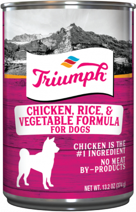 Triumph Chicken Rice & Vegetable Formula For Dogs 13.2 oz Triumph Chicken Rice & Vegetable Formula For Dogs 13.2 oz