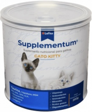 Lefko Supplementum Gatos Kitty - 200g Para Gato