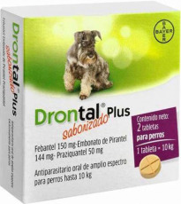 Drontal Para Perros Adultos PS - Hasta 10kg - PS