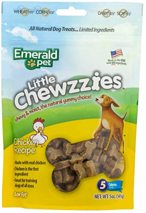 Emerald Pet Dog Snack LIittle Chewzzies - Pollo 5oz LIittle Chewzzies