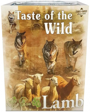 Bandeja Taste of the WIld Canine Formula - Lamb Lamb