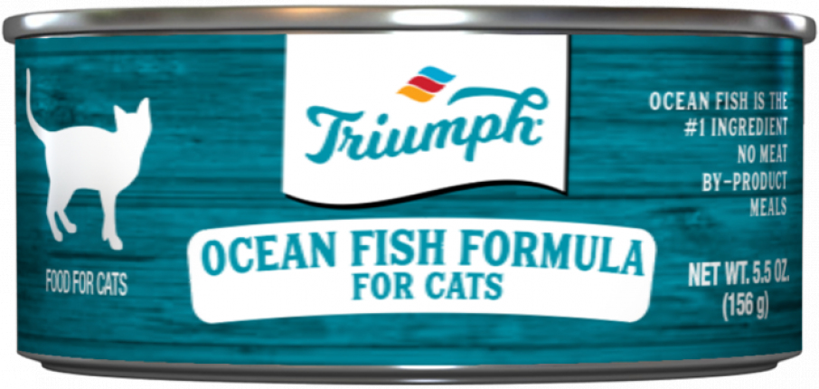 Triumph Ocean Fish Formula For Cats 5.5 oz Triumph Ocean Fish Formula For Cats 5.5 oz