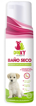Baño seco para perro cachorro Dinky Baño seco para perro cachorro Dinky