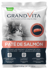 Alimento Húmedo para gato Grand Vita Paté Salmón