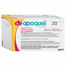 Apoquel para Perros 16 mg - 20 Tabletas Masticables