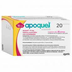 Apoquel para Perros 16 mg - 20 Tabletas Masticables