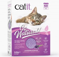 Arena Natural para Gatos Catit Go Natural – Lavanda
