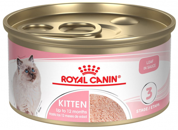Alimento Húmedo en Lata para Gatos Royal Canin Kitten Tiras en Salsa Alimento Húmedo en Lata para Gatos Royal Canin Kitten