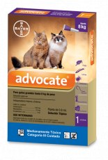 Antipulgas Advocate para Gatos 1 pipeta x 0,8 ml - 8kg