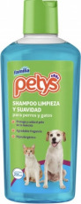 Shampoo limpieza y suavidad para mascotas Petys