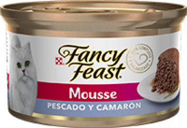 Alimento Húmedo para Gatos Fancy Feast Mousse Pescado y Camaron Alimento Húmedo para Gatos Fancy Feast Mousse Pescado y Camaron